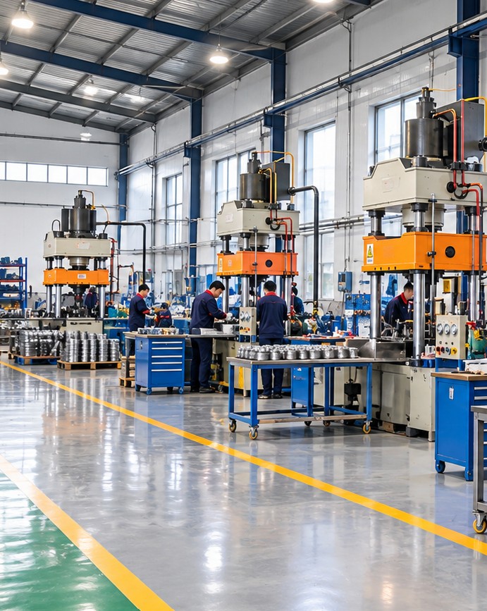 Tundish nozzle machining and workshop